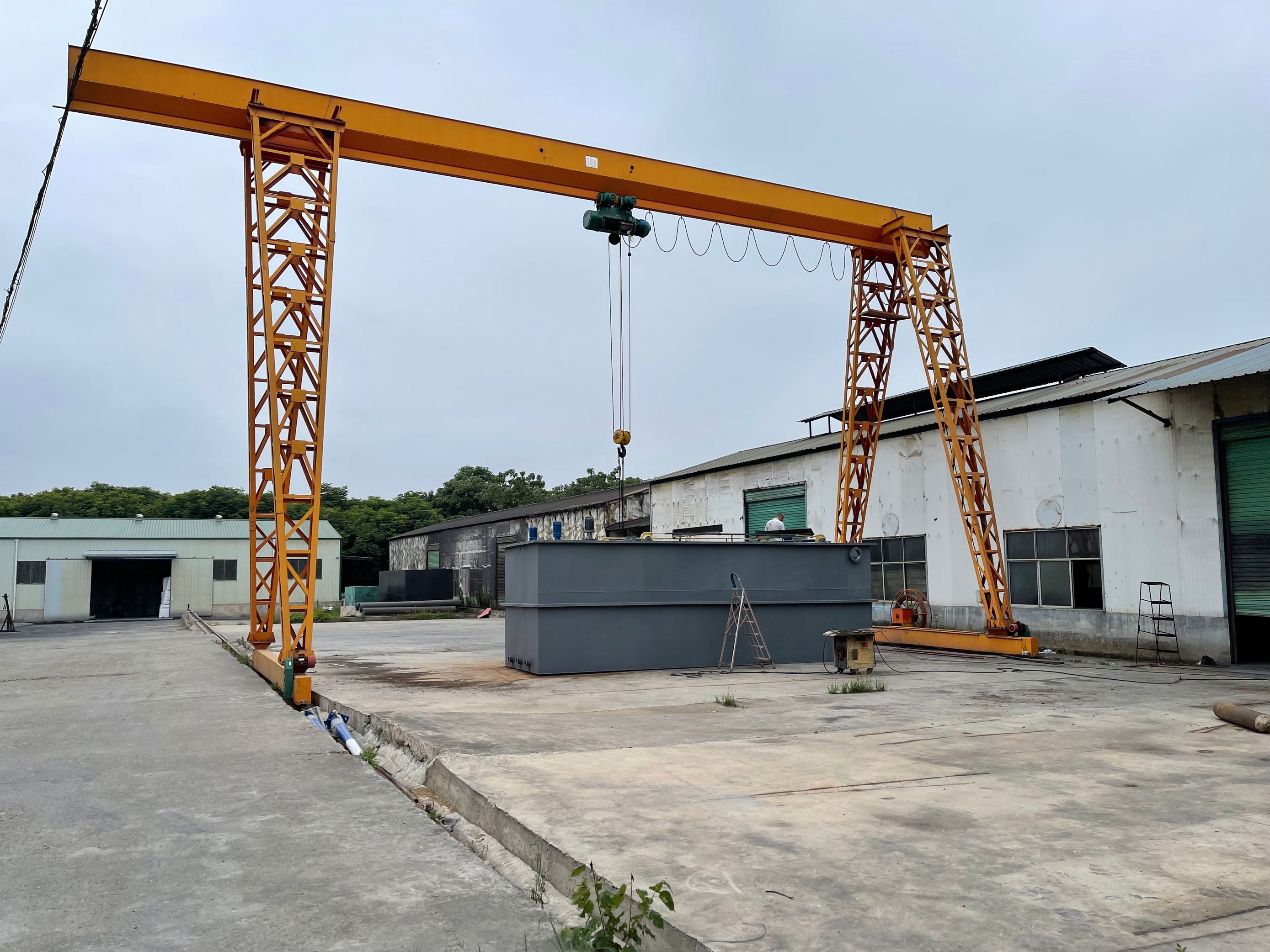 社旗县南阳恒坤环保设备有限公司设备制作与施工动态