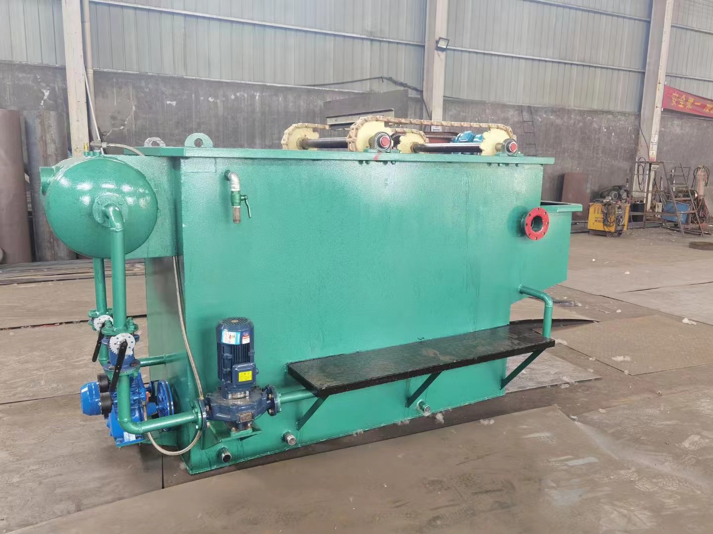 社旗县恒坤环保近期污水处理设备发货安装